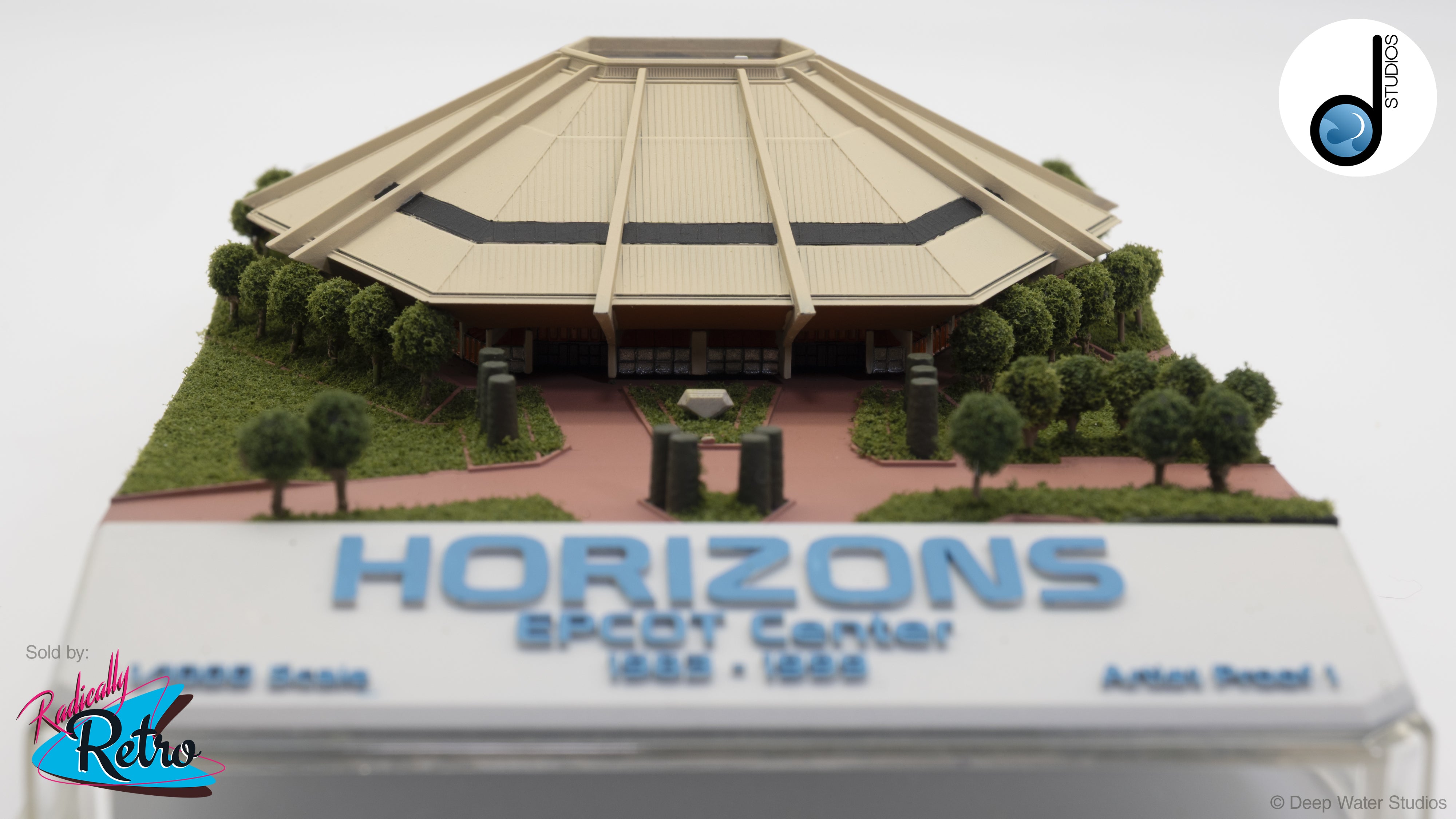 EPCOT Horizons 1/1000 Scale model - Limited Edition - PRE-ORDER ENDS 3-6-26